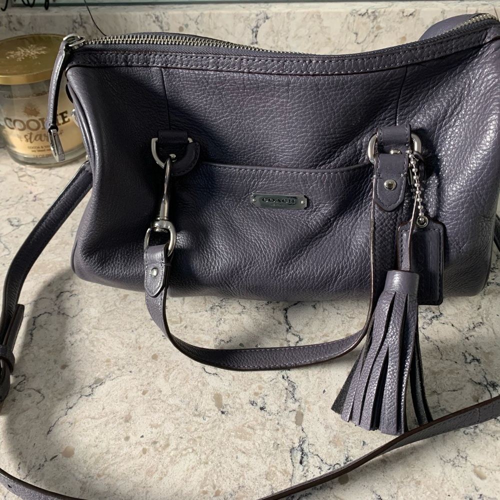 Purple Coach Purse